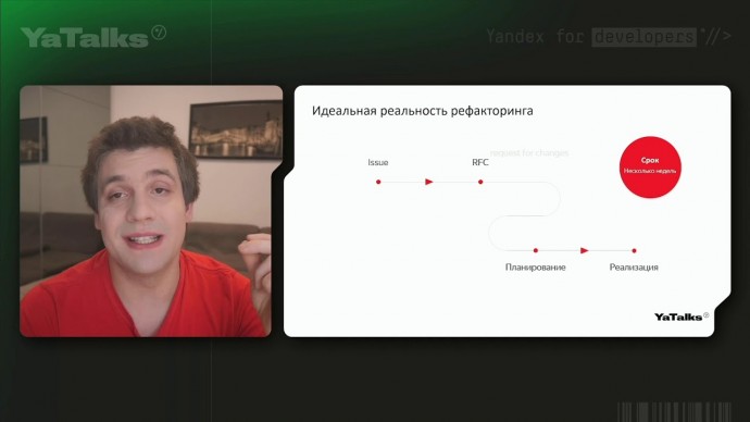Академия Яндекса: Крысиные бега бесконечного рефакторинга: как не дать техническому долгу убить моти