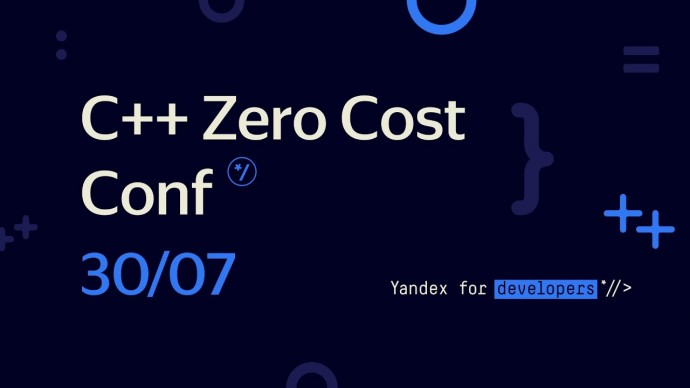 Академия Яндекса: C++ Zero Cost 2022 - видео