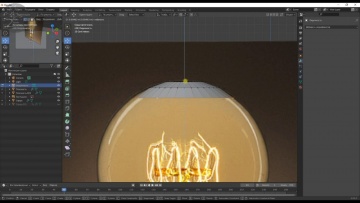 Графика: моделирование лампочек и подушек для стока в 3D программе blender - видео