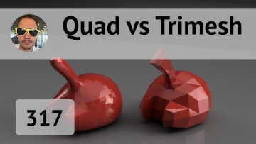 Графика: Quad vs Trimesh #317 - видео