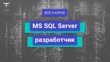 OTUS: MS SQL Server Developer // День открытых дверей OTUS - видео