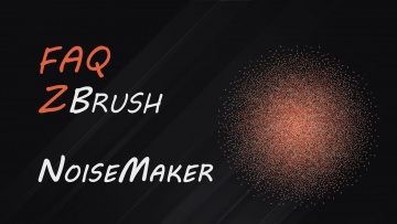 Графика: Процедурный шум NoiseMaker ZBrush | FAQ-10 - видео