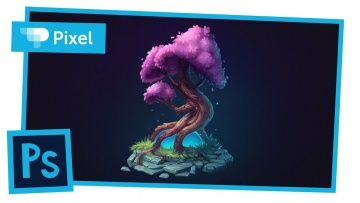 Графика: Рисуем магическое дерево в Adobe Photoshop | уроки для новичков - видео