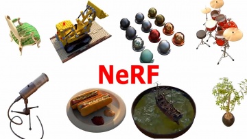Графика: Как нейронная сеть NeRF создаёт 3D сцены из картинок! - видео