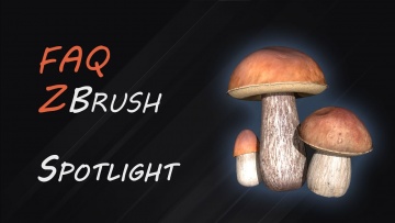 Графика: Цвет и текстуры Spotlight ZBrush | FAQ-12 - видео