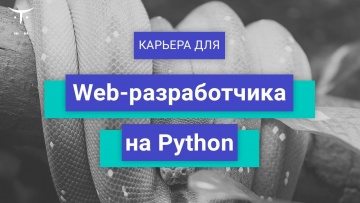 OTUS: Вебинар Карьера для «Web-разработчика на Python» - видео