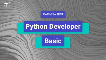 OTUS: Вебинар Карьера для «Python Developer. Basic» - видео -