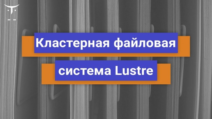 OTUS: Кластерная файловая система Lustre // Бесплатный урок OTUS - видео -