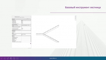 Графика: Лестницы в Revit Architecture и способы их построения - видео