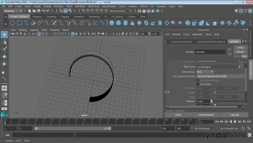 Графика: 09 08 Использование NURBS extrude (Выдавливание) - видео