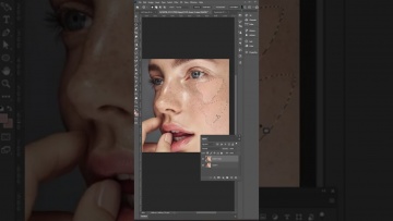 Графика: Как убрать жирный блеск в Photoshop - видео