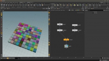 Графика: Базовый курс Houdini #30 - Копирование Геометрии Стампинг - видео
