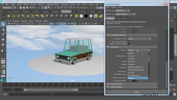 Графика: 11 01 Обзор рендеринга в Maya (rendering) - видео